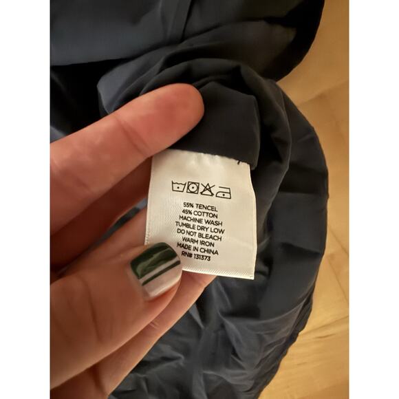 Saturdays New York NYC Navy Blue Short Sleeve Button Down Hanley XXL - Picture 4 of 4